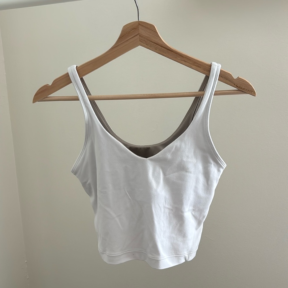 Lululemon White Align Tank